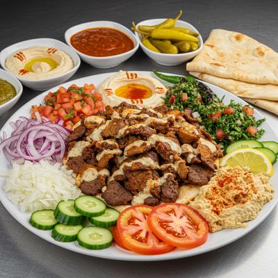 Plate Shawarma
